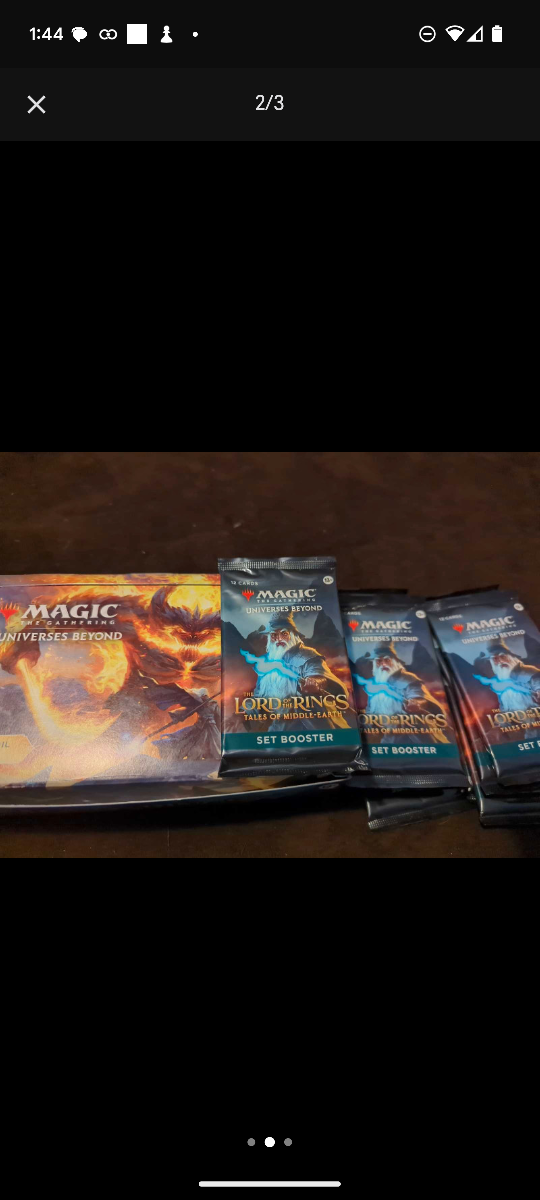 Magic: The Gathering Lord of the Rings Set Boosters - photo 2