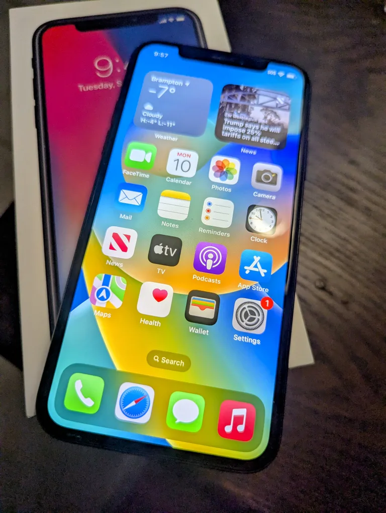 iPhone x  new condition 64 gb thumbnail