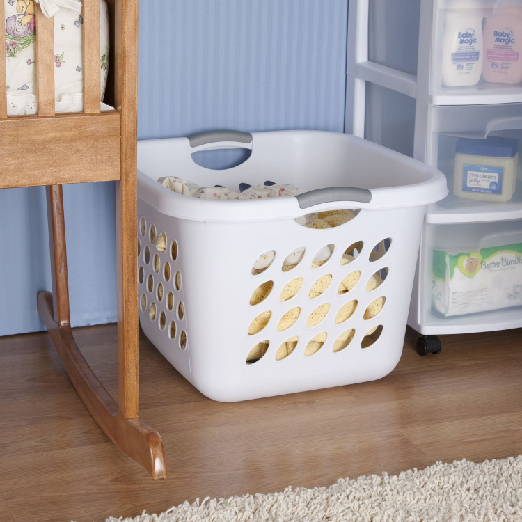 Sterilite 53 Liter White Laundry Basket - photo 2