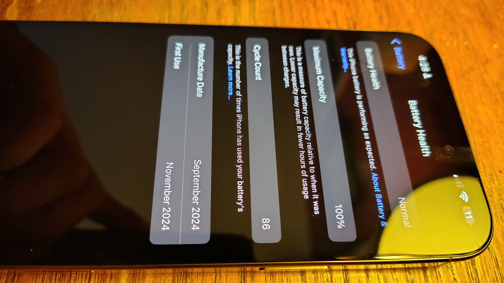 iPhone 16 Pro Max -Desert Titanium  - Excellent Condition - photo 4