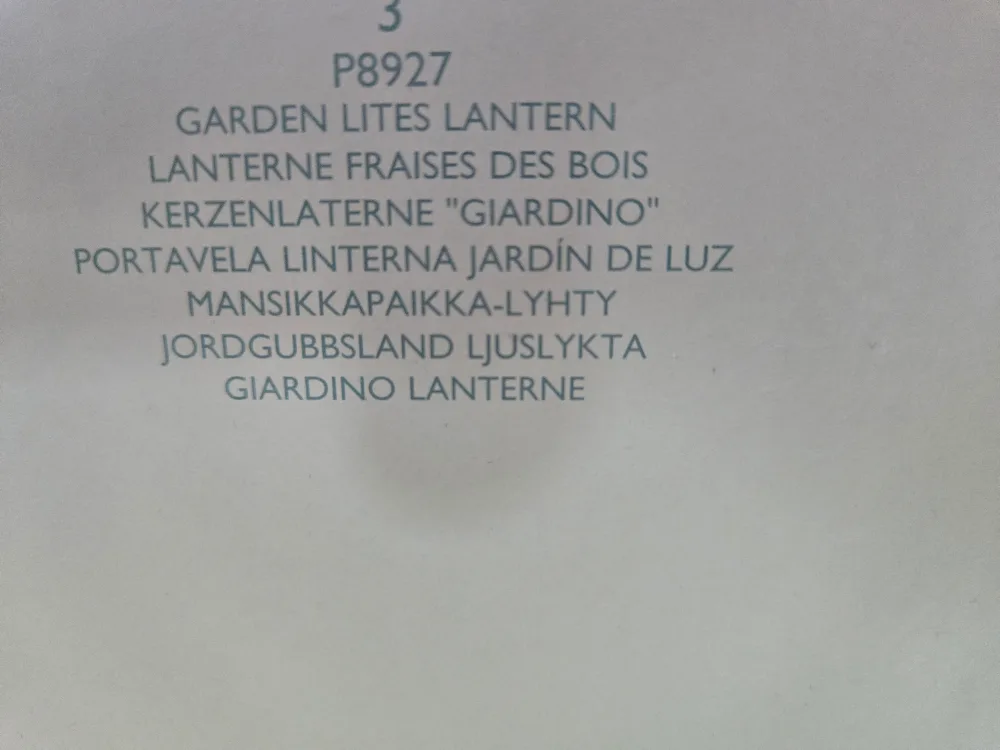 Garden Lites Lantern - P8927 image indicator(3)