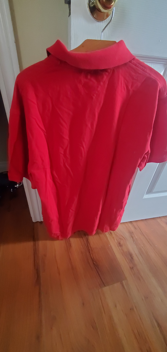 Men's Tommy Hilfiger Red Polo Shirt XXL - photo 2