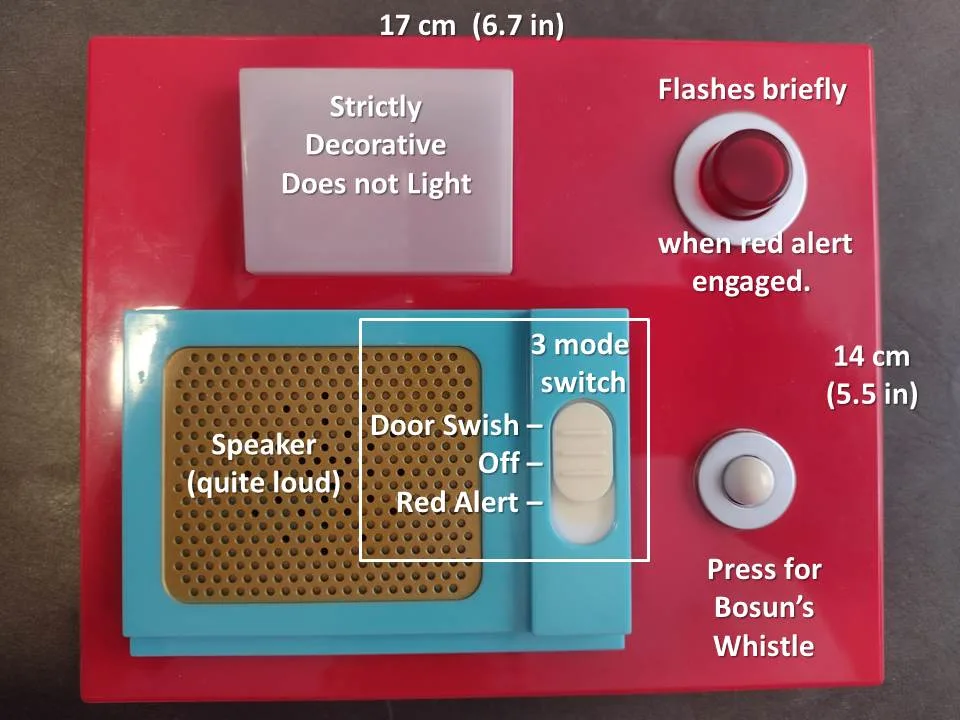 Star Trek Wall Communicator Door Chime image indicator(4)