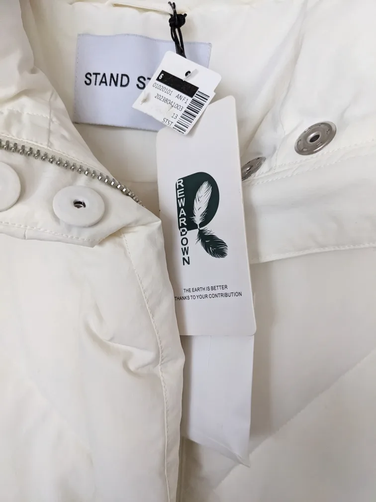 BRAND NEW Stand Studio Anissa Oversized Quilted Down Coat image indicator(5)