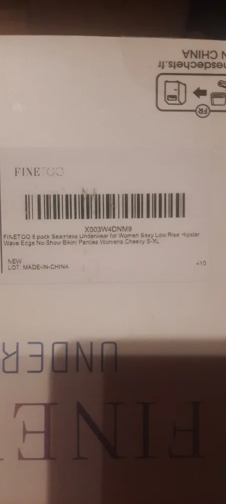 New FINETOO 6-Pack Seamless Underwear, Size Small 🏈 image indicator(5)