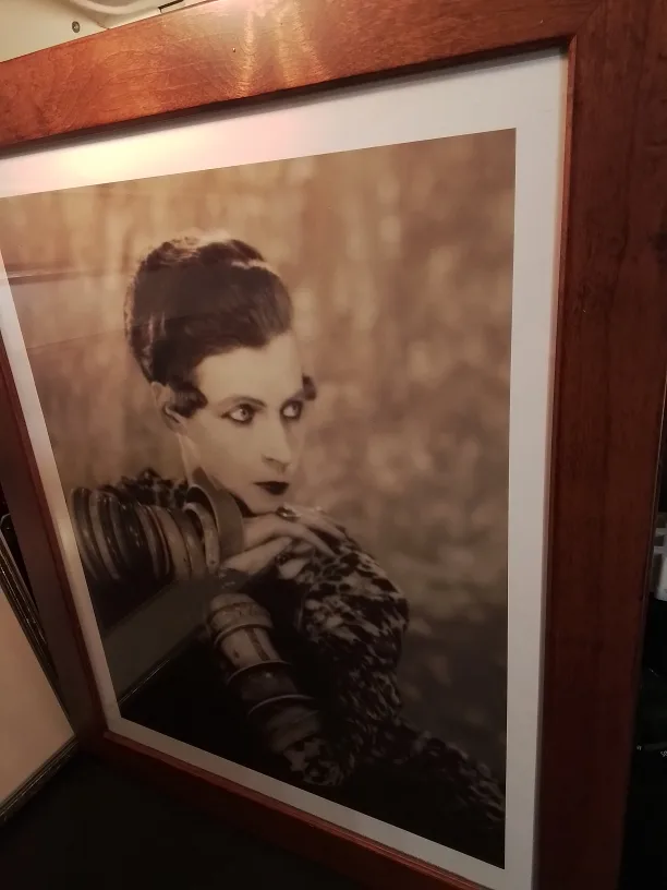 Framed Printed Photograph Of Nancy Cunard, 1928💚 image indicator(3)