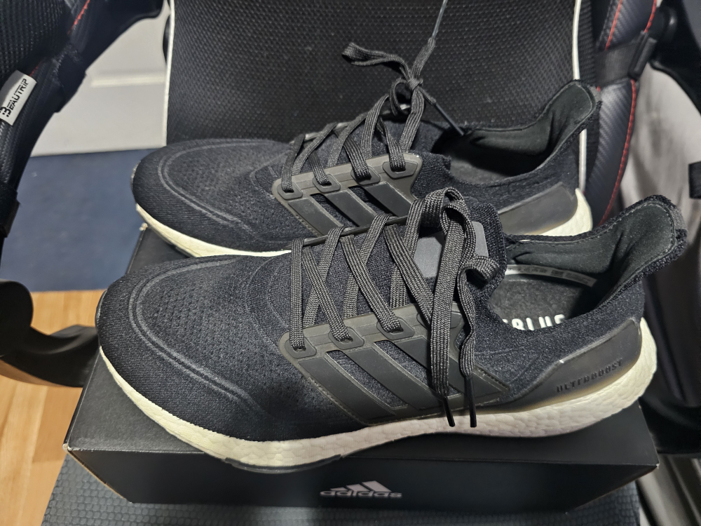 Adidas Ultraboost 21 Running Shoes - Black - photo 4