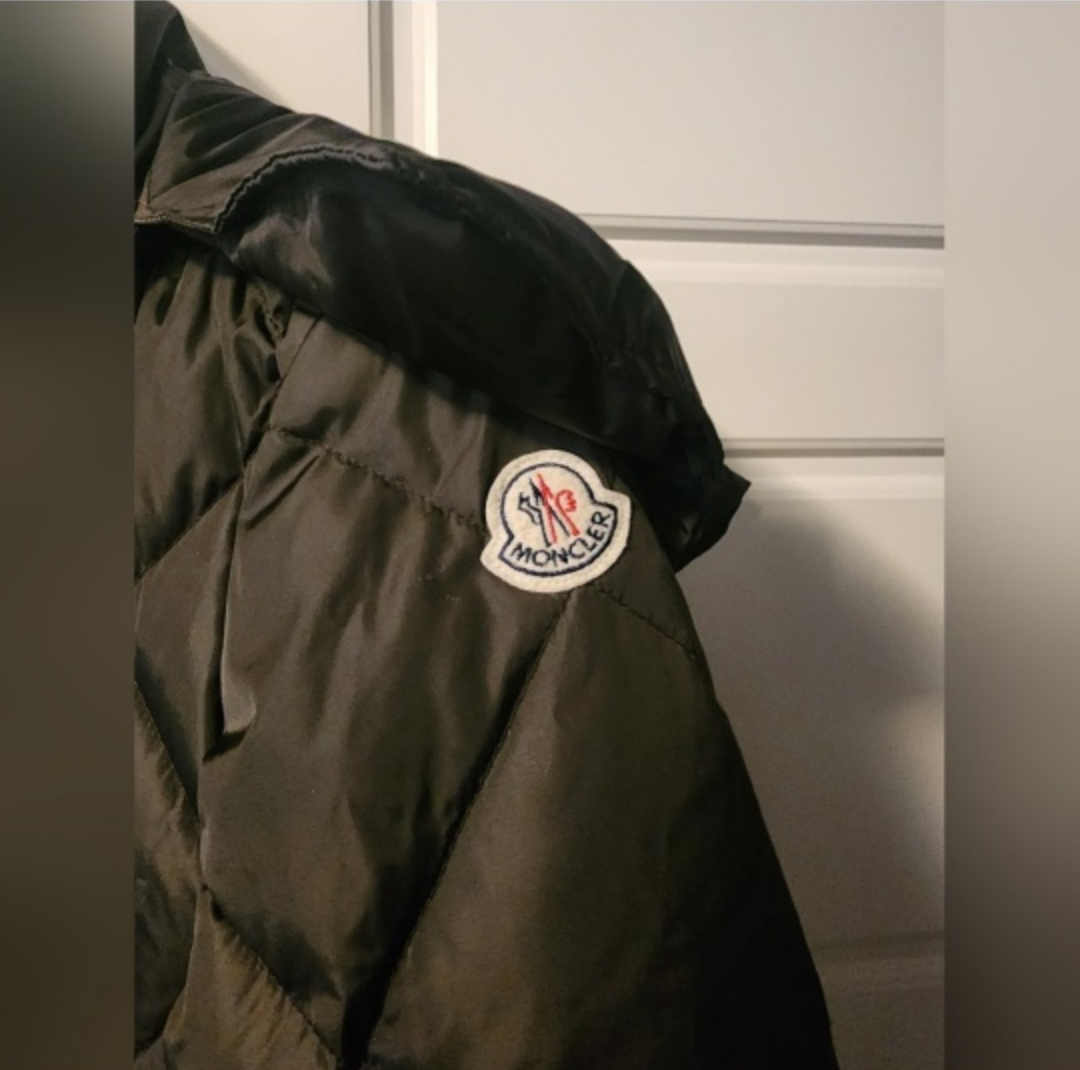 Moncler Olive Green Quilted Down Jacket Size 0 - photo 4