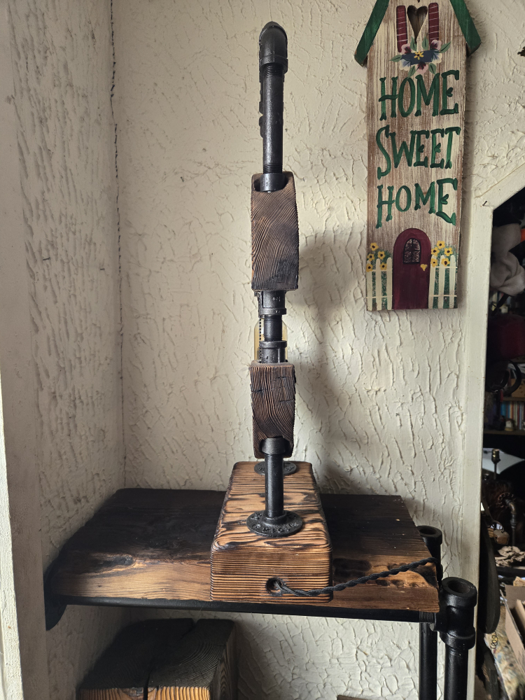 Rustic Farmhouse Style Table Lamp - photo 5