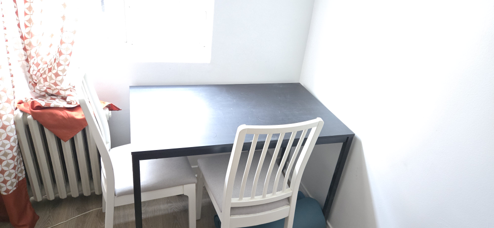 Small Desk with Two Chairs