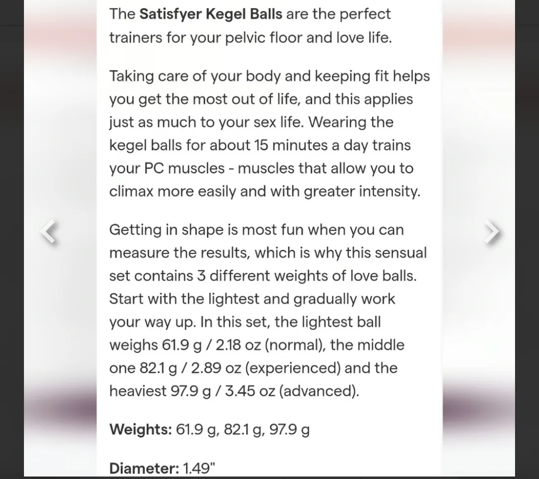 Bellesa Boutique Satisfyer Strengthening Kit image indicator(4)