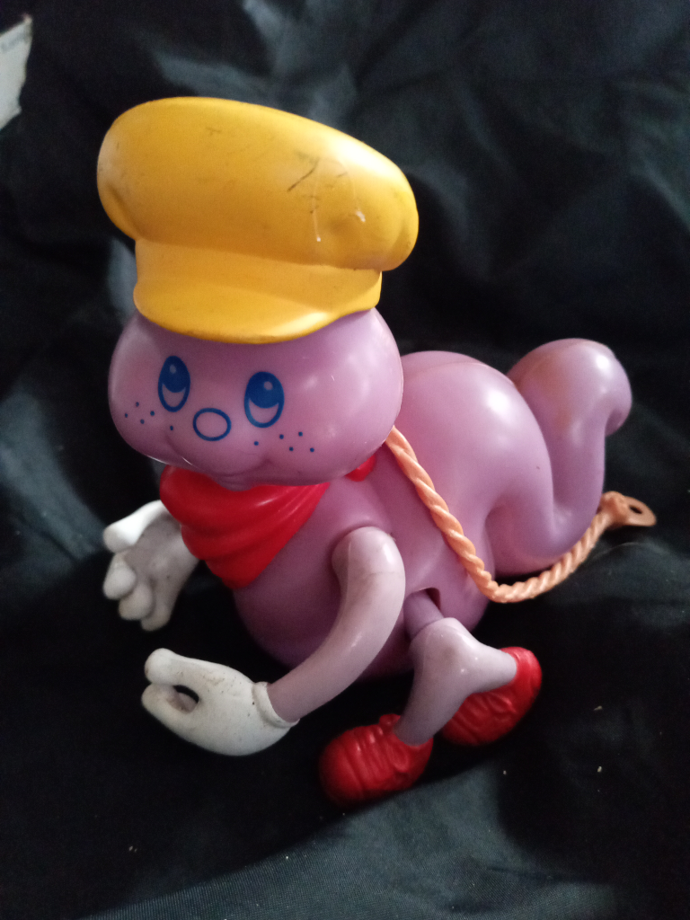 Vintage Strawberry Shortcake Inchworm toy!