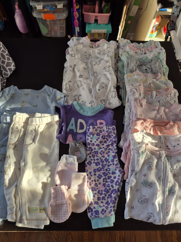Baby Girl Clothes Bundle - Newborn to 6 Months - photo 2