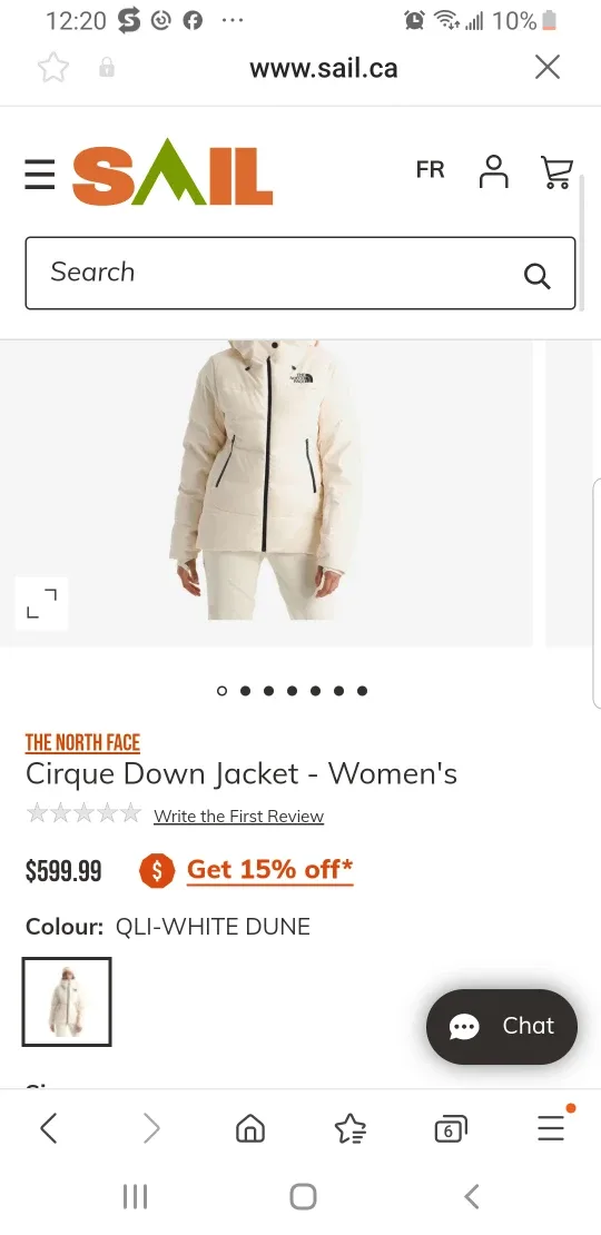 The North Face Women's Cirque Down Puffer Jacket image indicator(4)