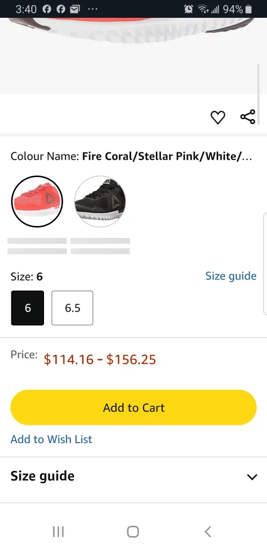 Womens Reebok twistform blaze 3.0 brand new image indicator(7)