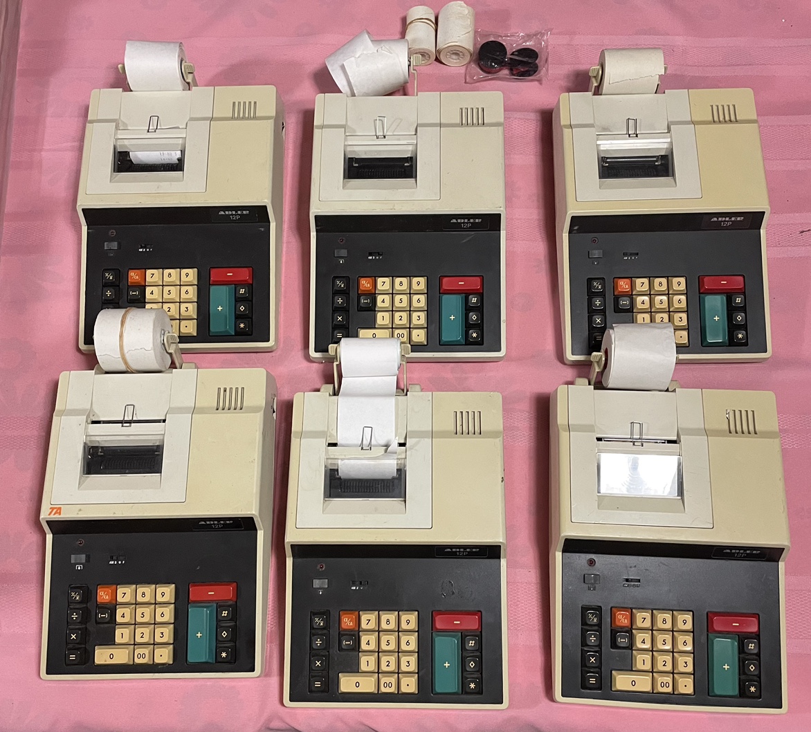Vintage Adler 12P 4-Function Printing Calculator - photo 3
