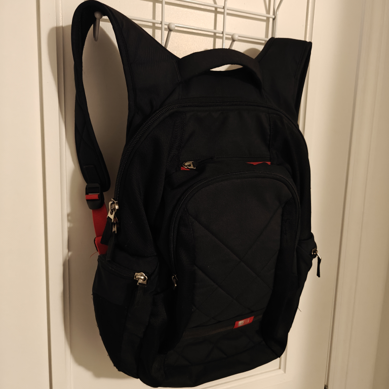 Compact Black Backpack 15" Laptop Sleeve