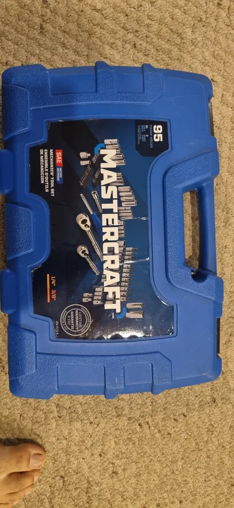 Mastercraft 95-Piece Mechanics Tool Set thumbnail