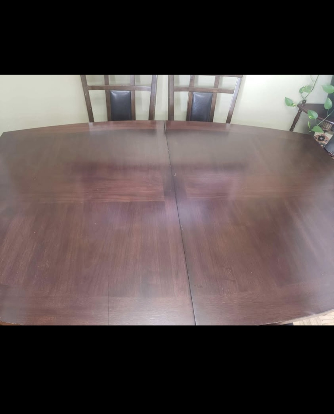 7-Piece Dark Brown Dining Set - photo 4