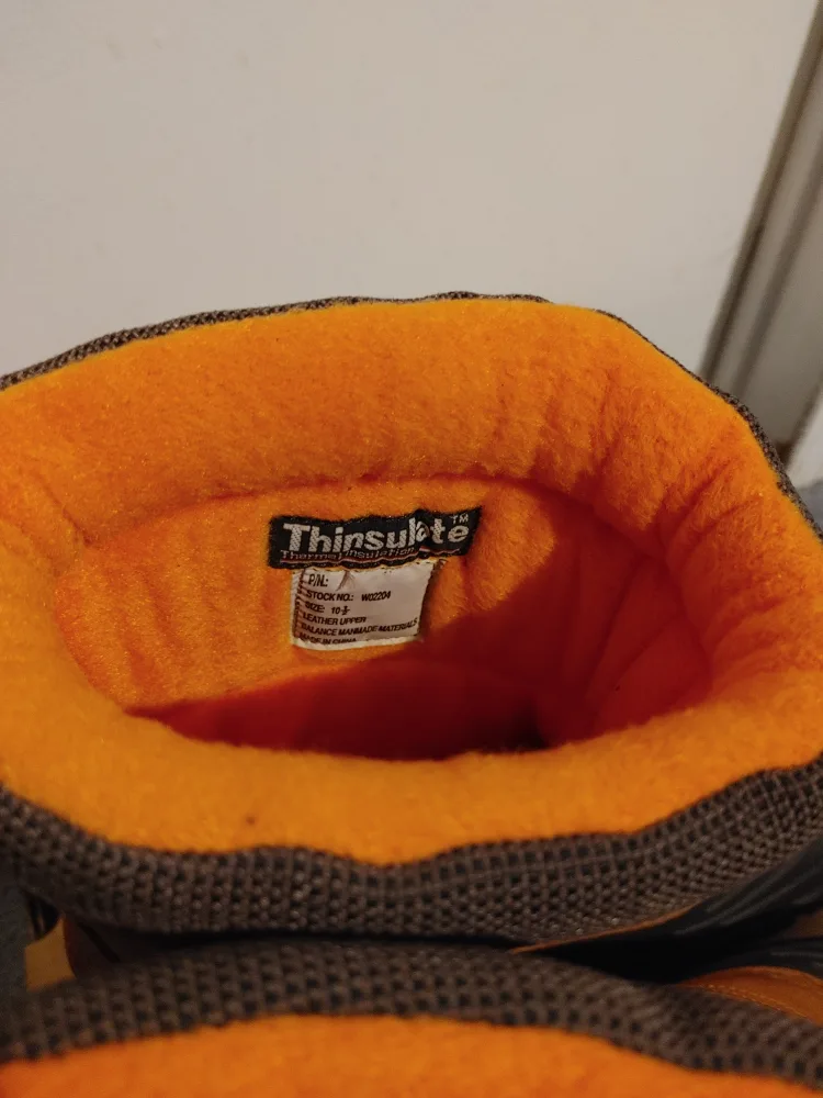 🥕WOLVERINE GENUINE LEATHER WINTER BOOTS BRAND NEW! MENS 10.5 image indicator(6)