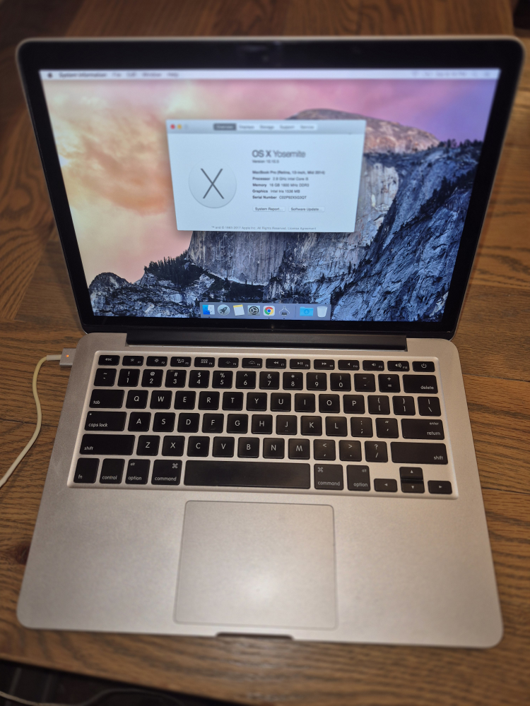 MacBook Pro 13-inch Mid 2014