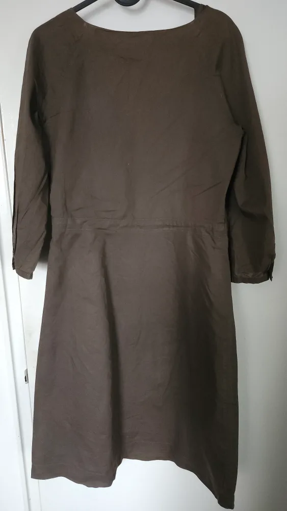 Tommy Hilfiger Brown Drawstring Dress image indicator(2)