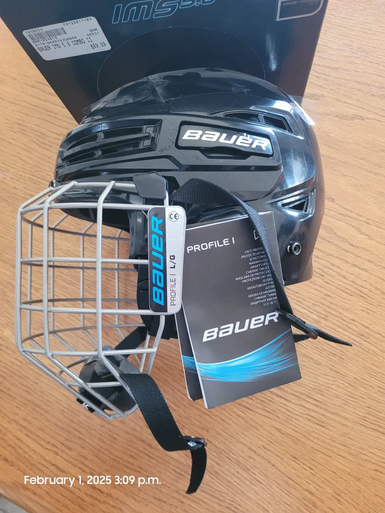 Bauer Profile L/G Hockey Helmet with Cage image indicator(6)