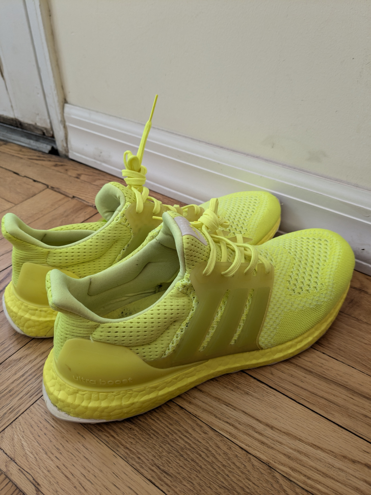 Adidas Originals Ultraboost 1.0 DNA Solar Yellow Mens Size 10.5 - photo 3