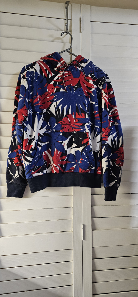 Tommy Hilfiger Tropical Print Hoodie🏈🏟️ 🏆