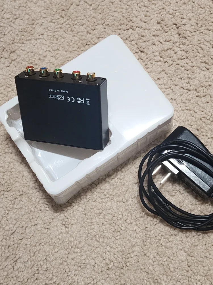 HDMI to YPbPr+RL Audio Converter - New in Box image indicator(5)