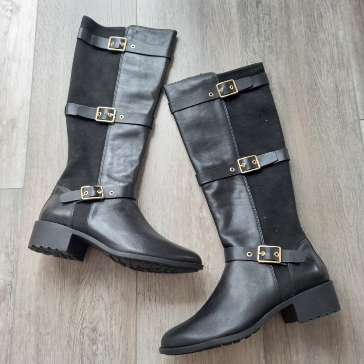 *Brand new* Cole Haan Black Leather Boots 6.5