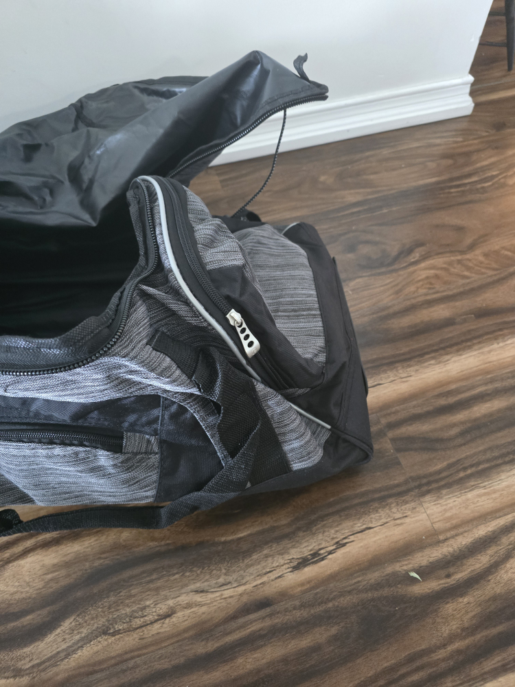 Rolling Duffel Bag - Grey and Black - photo 2