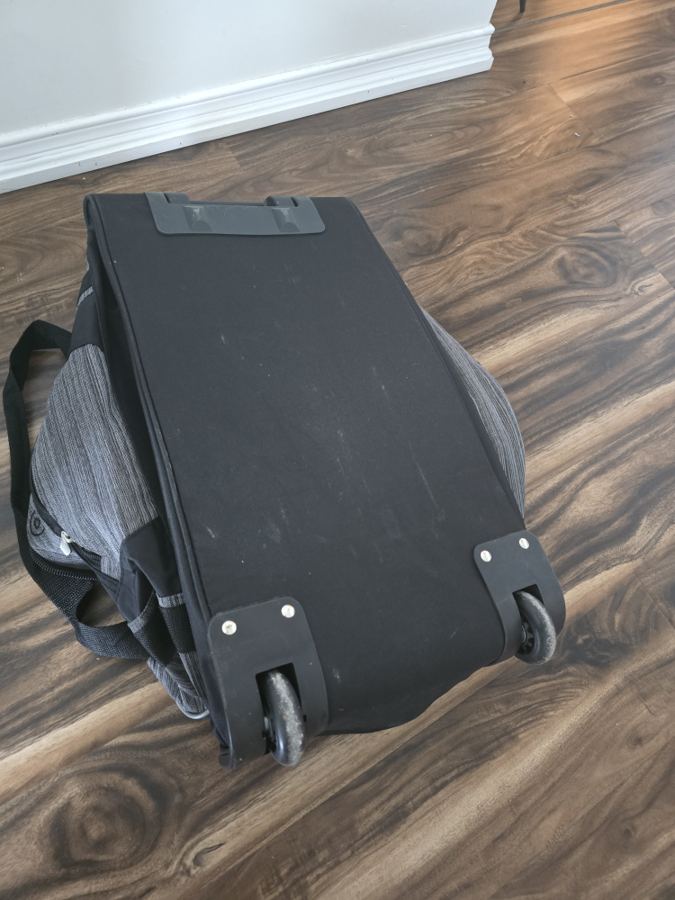 Rolling Duffel Bag - Grey and Black - photo 3