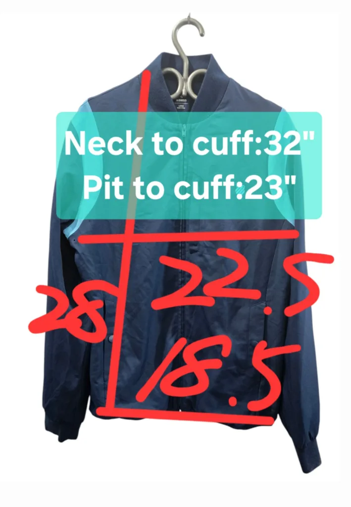 BNWTT Men's K-Swiss Warm Up Jacket Size L image indicator(2)