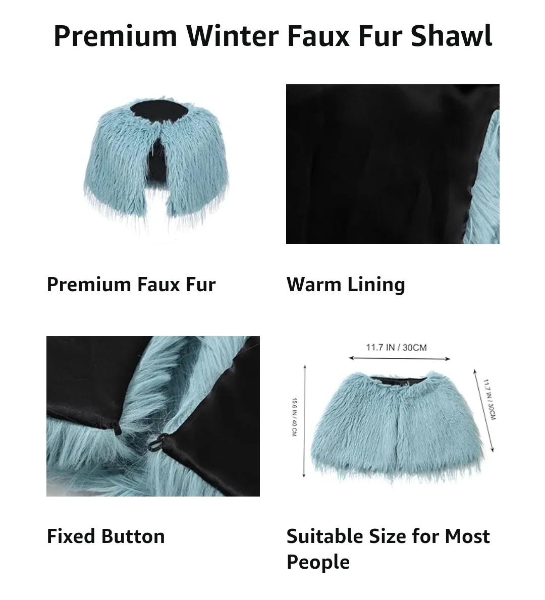 Elegant Women's Winter Shawl – Soft Wrap , 4 Colours image indicator(9)