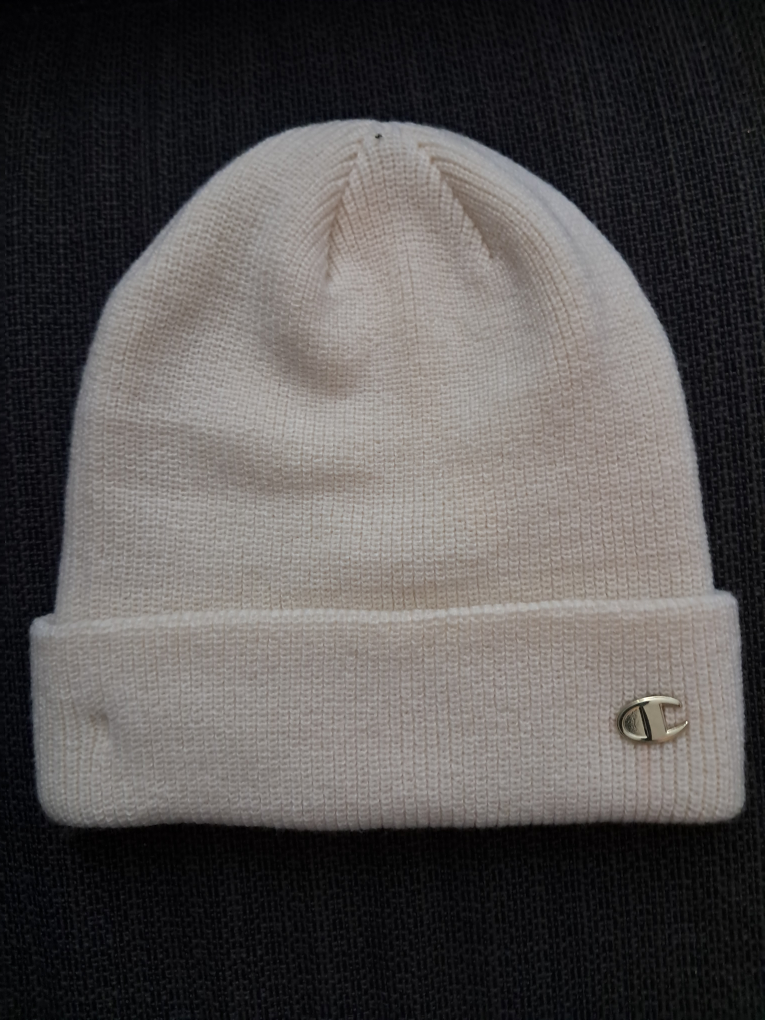 Champion Off-White Beanie