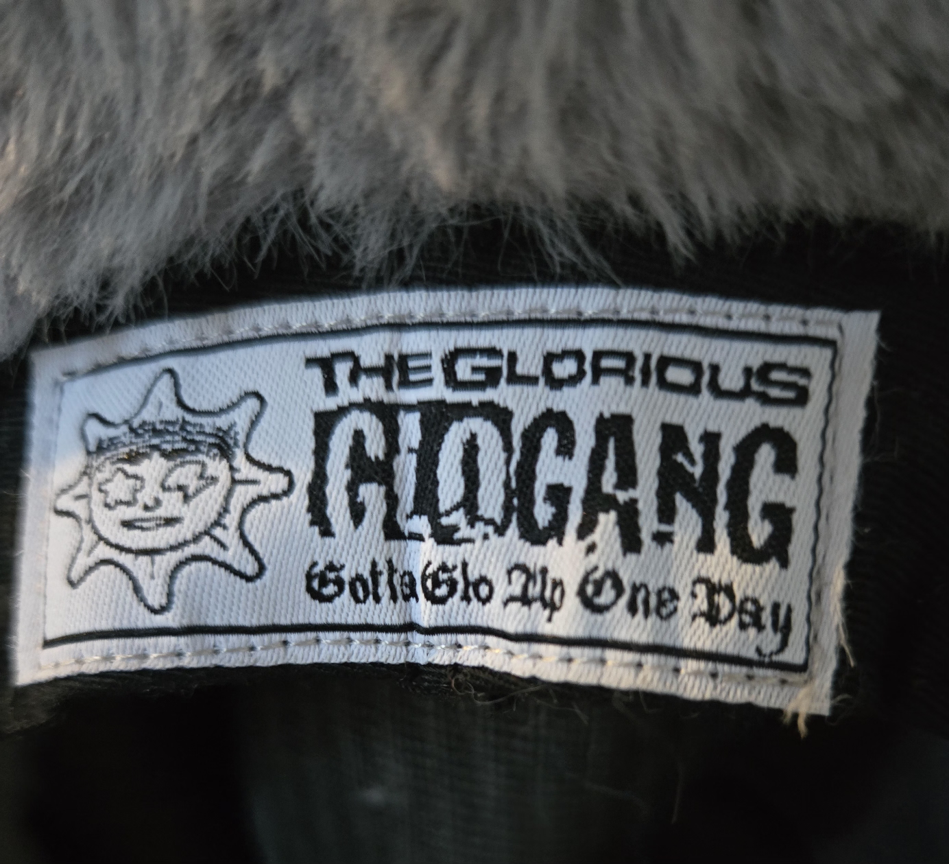 Grey Faux Fur Octopus Hat - The Glorious Glo Gang - photo 5
