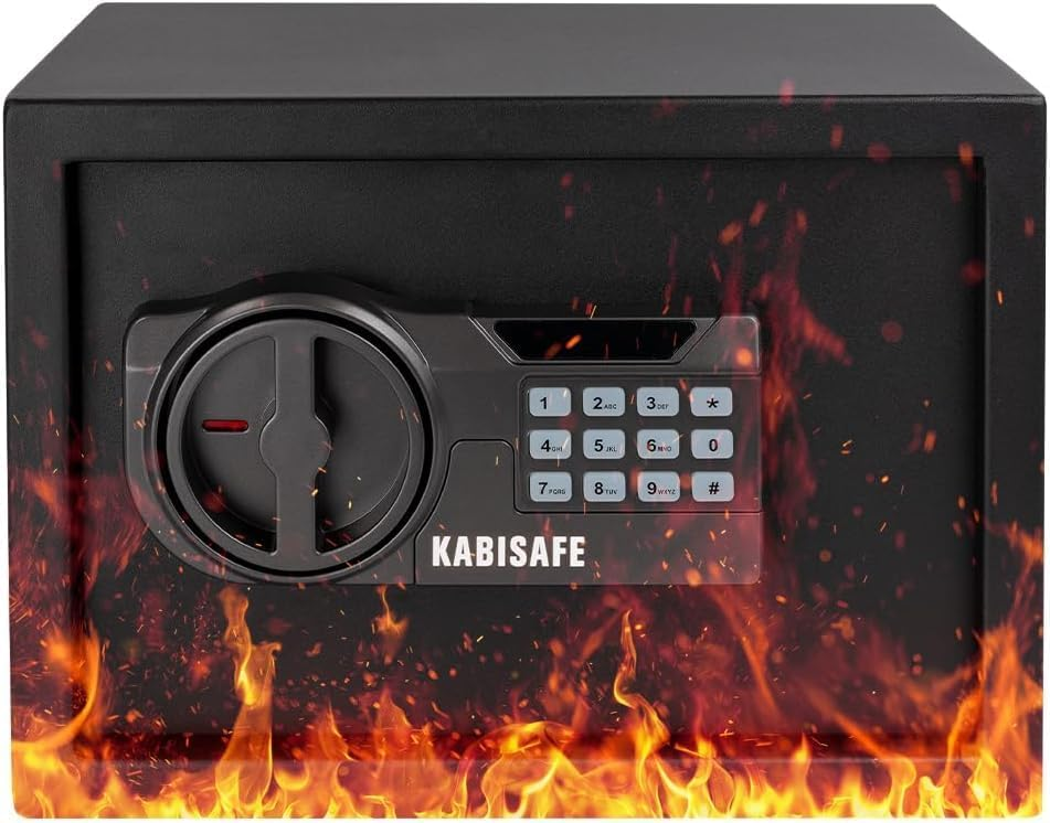 Kabisafe Security Safe Box - Black