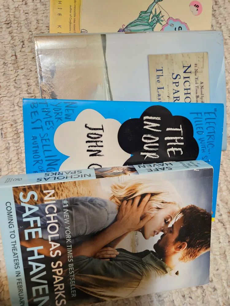 Collection of Young Adult and Romance Novels image indicator(3)