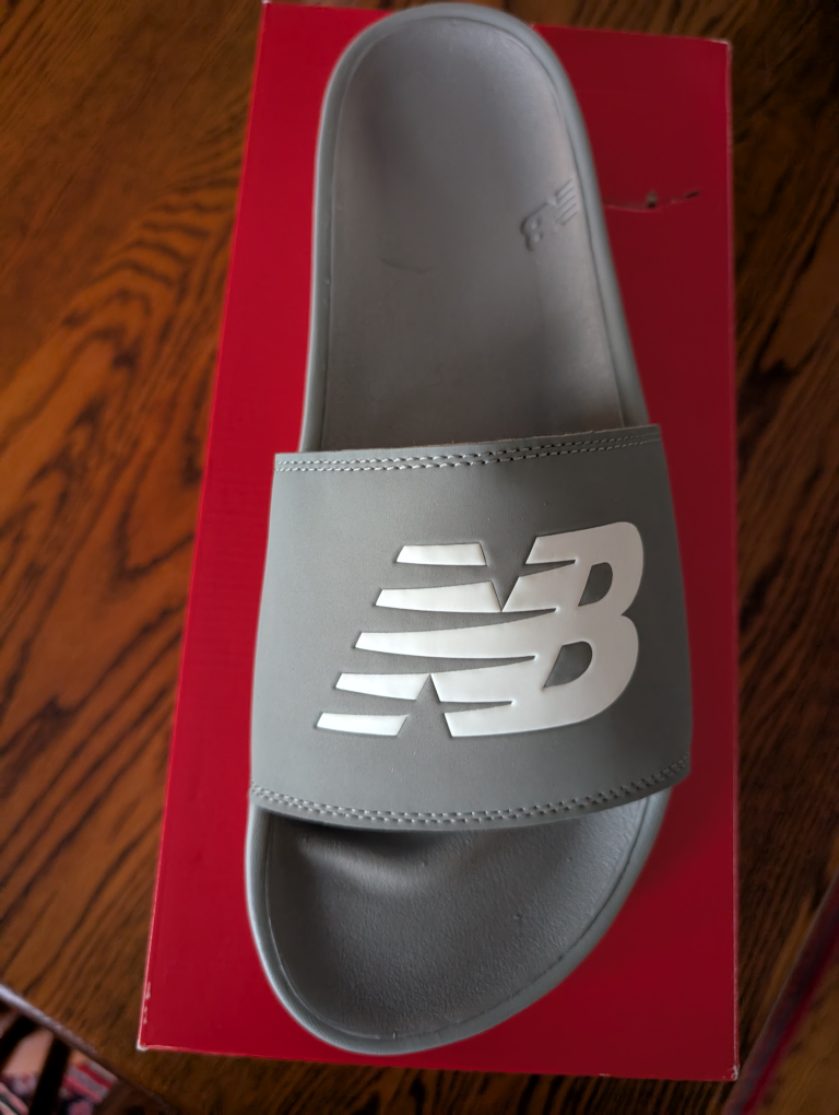 New Balance slides size 13 men