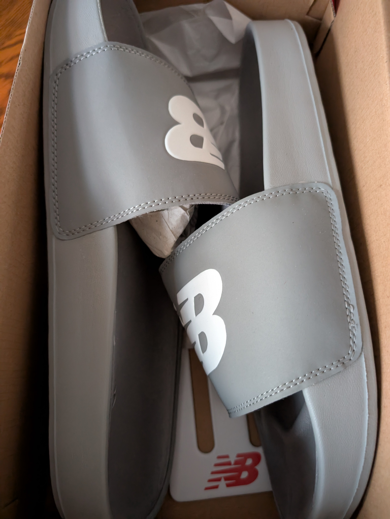 New Balance slides size 13 men - photo 2