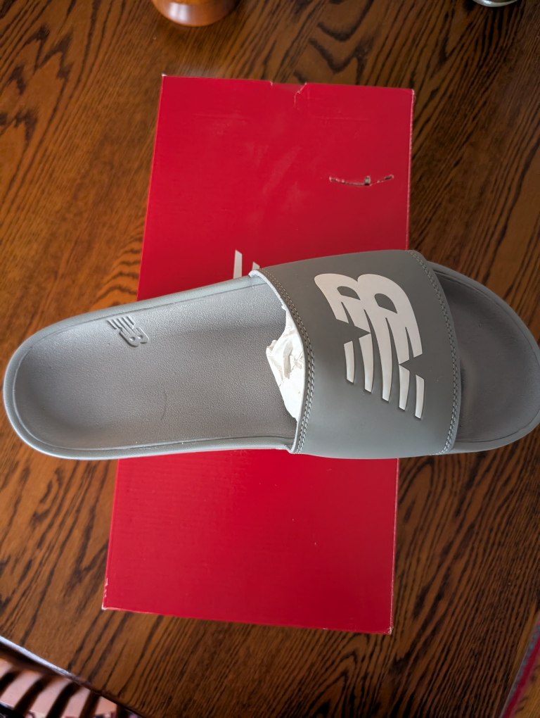 New Balance slides size 13 men - photo 3