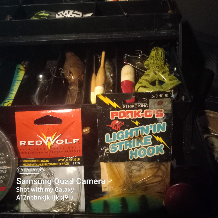 Assorted Fishing Lures and Tackle Box - photo 4