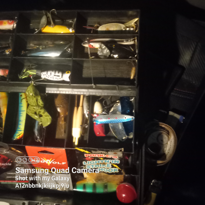 Assorted Fishing Lures and Tackle Box - photo 5