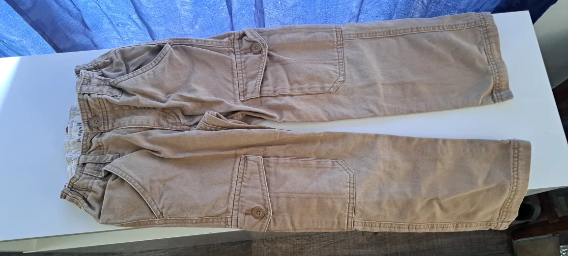 Boys' Pants and Shorts Bundle -  Camouflage, Corduroy, and Cargo image indicator(4)