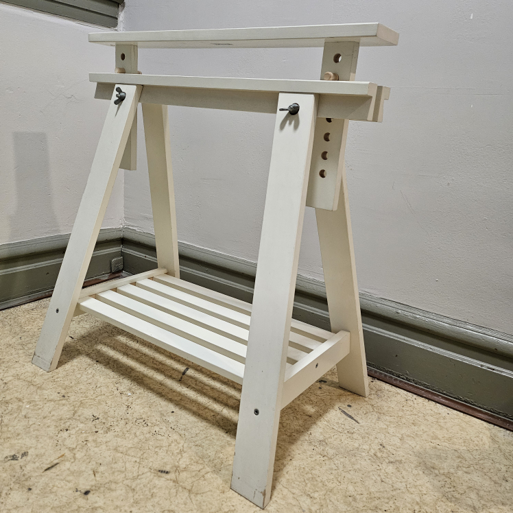 IKEA Mittback Trestle Table Legs White - photo 5