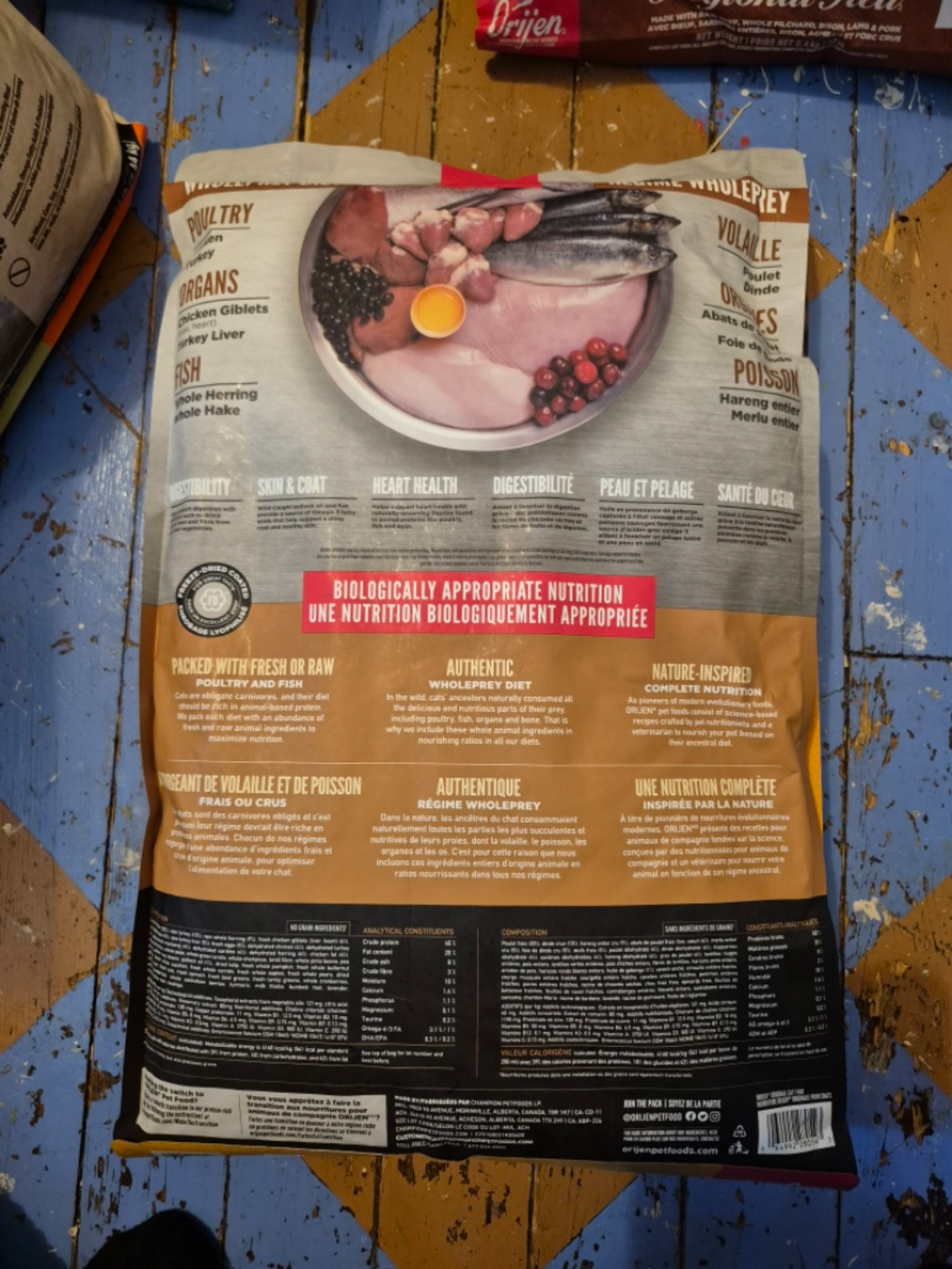 Orijen Original Cat Food - 5.4kg - photo 2