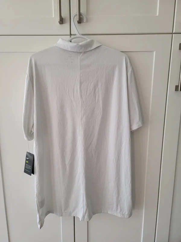 Nike Dri-FIT Golf Polo - Size XL - White image indicator(2)