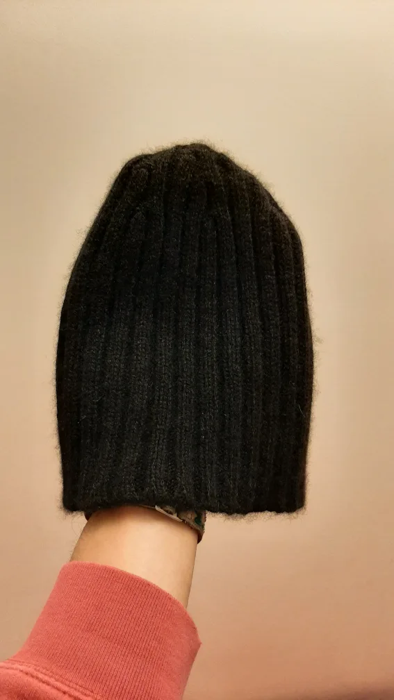 Black Knit Beanie image indicator(2)