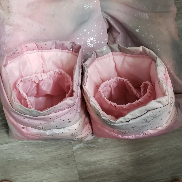 London Fog Girls' Size 5/6 Pink & Grey Snowsuit - photo 3
